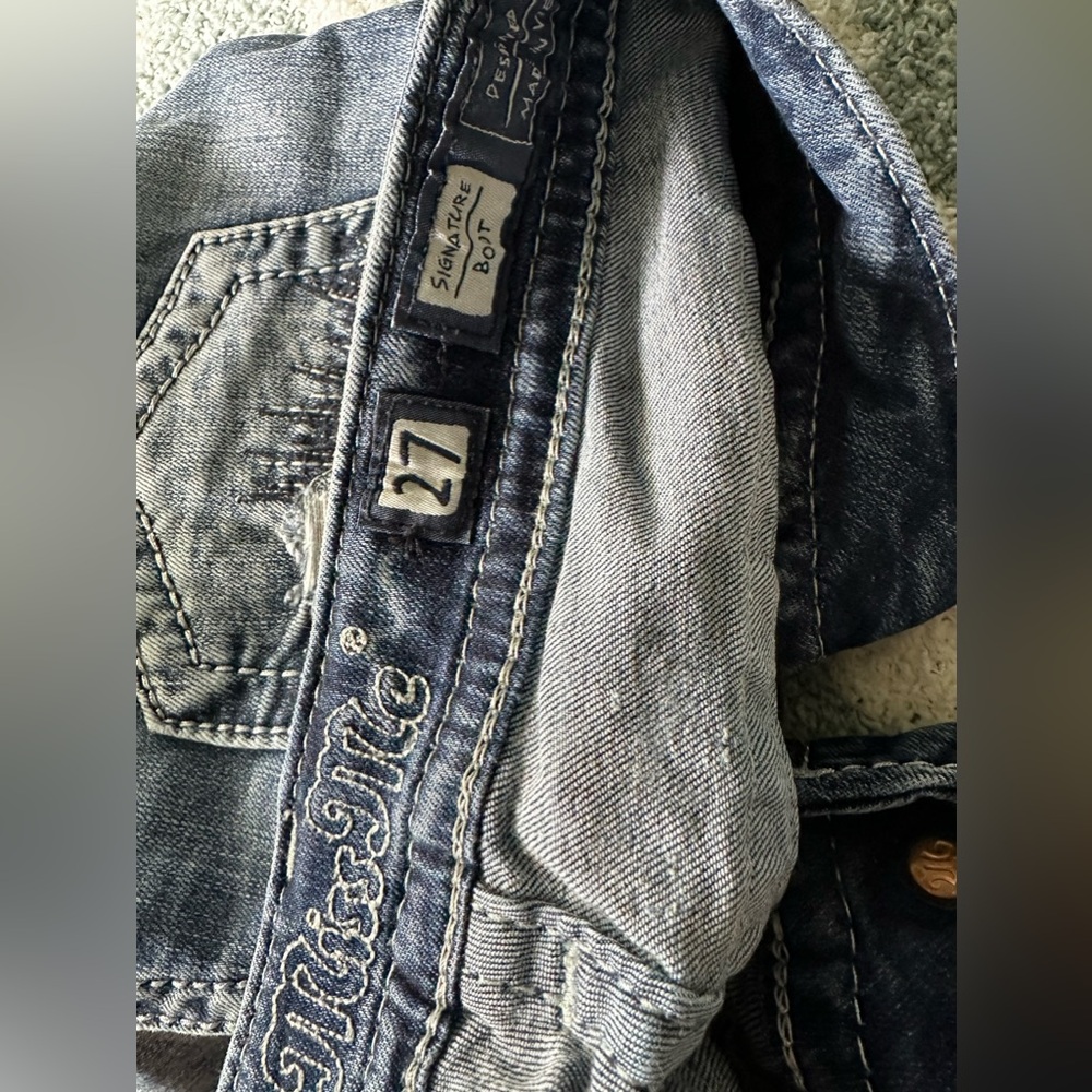 Miss me boot cut 27x34 jeans